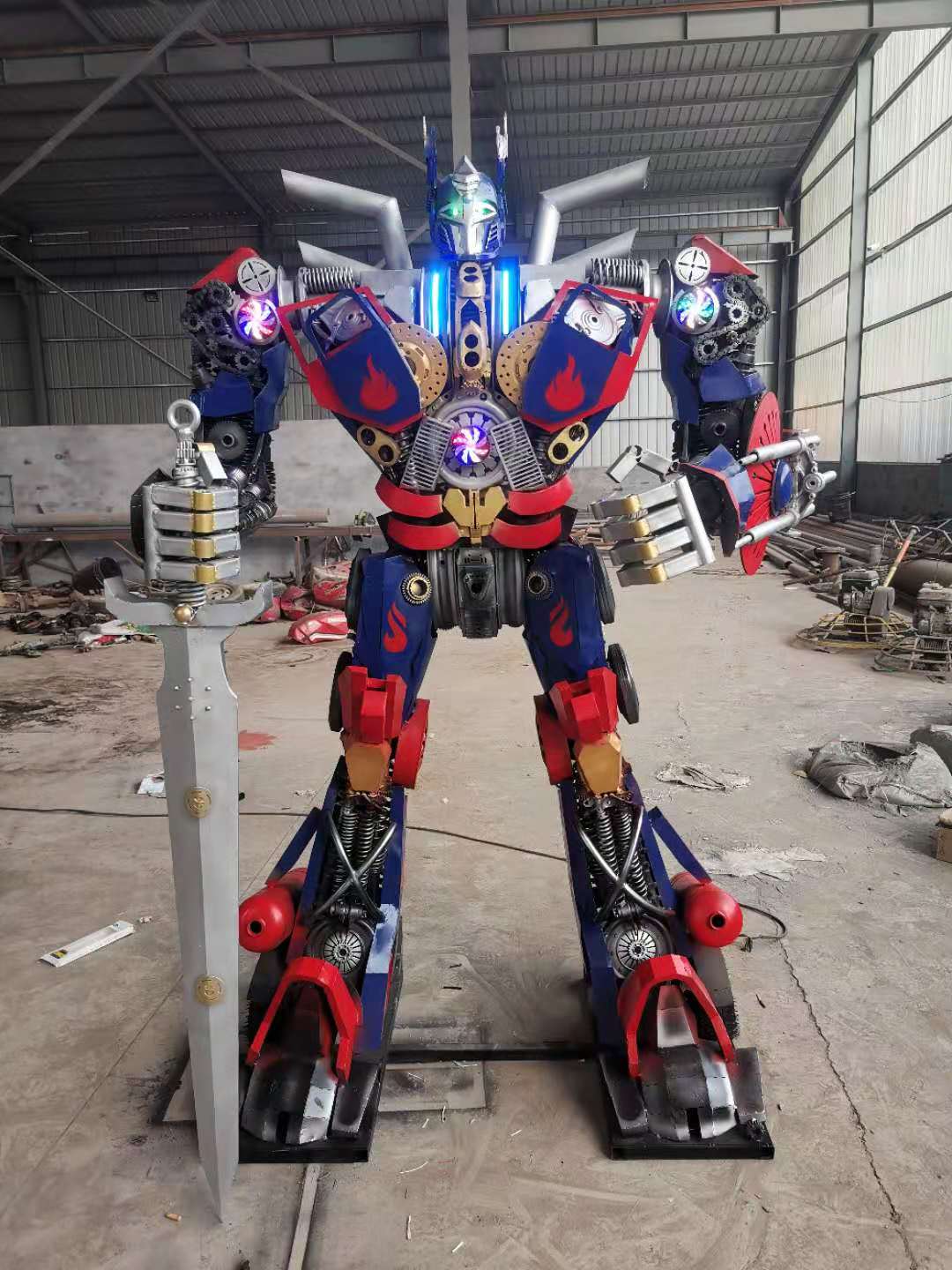 大型機器人模型制作 大型機器人模型制作